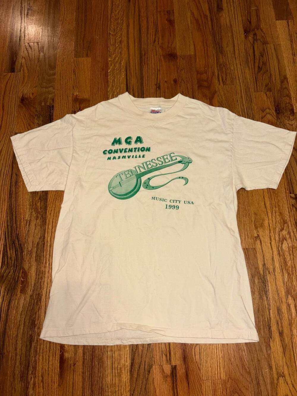 Vintage 1999 MGA Convention Nashville Tennessee Music City USA T-Shirt